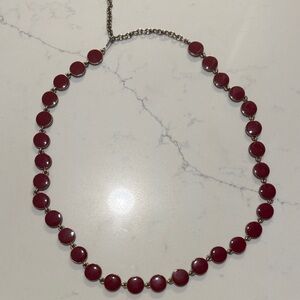 Elegant Red Necklace